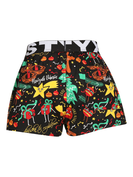Styx Dětské trenky Styx art sportovní guma Vánoce ozdoby