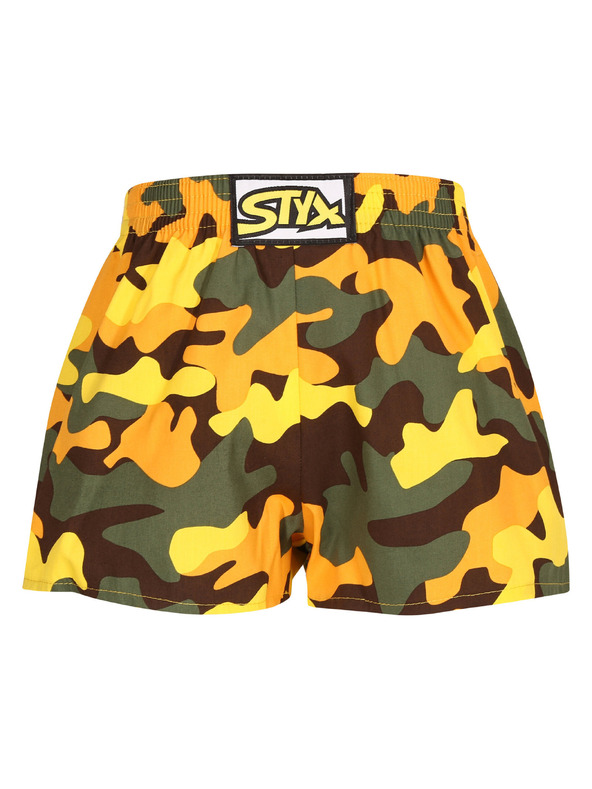 Styx Sada tří - dětské trenky Styx art klasická guma vícebarevné