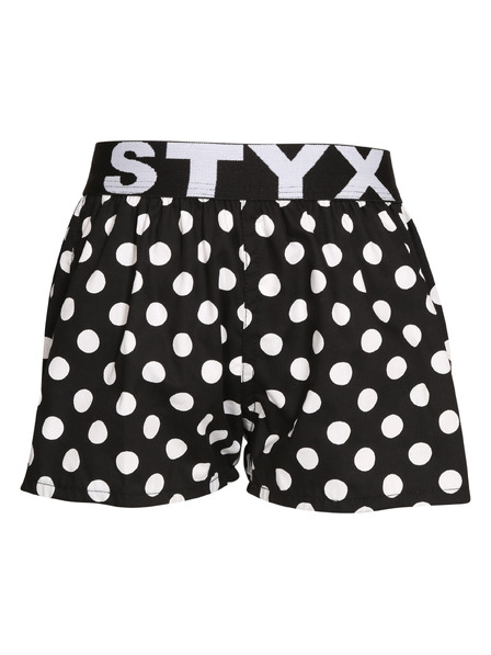 Styx Dětské trenky Styx art sportovní guma puntíky