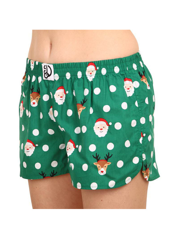Dedoles Veselé dámské trenky Dedoles Santa a Rudolf