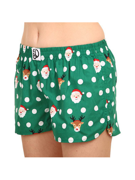Dedoles Veselé dámské trenky Dedoles Santa a Rudolf