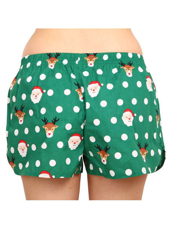 Dedoles Veselé dámské trenky Dedoles Santa a Rudolf