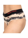 69slam Dámské kalhotky 69SLAM boxer bamboo giraffe stripes