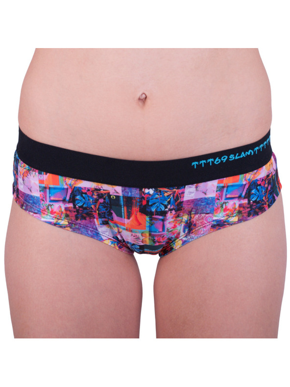 69slam Dámské kalhotky 69SLAM boxer tropical glitch