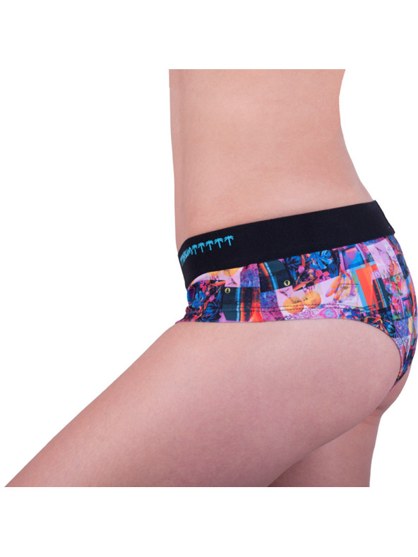 69slam Dámské kalhotky 69SLAM boxer tropical glitch