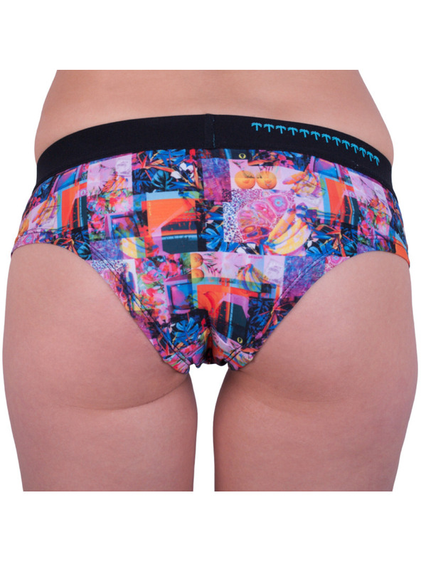 69slam Dámské kalhotky 69SLAM boxer tropical glitch