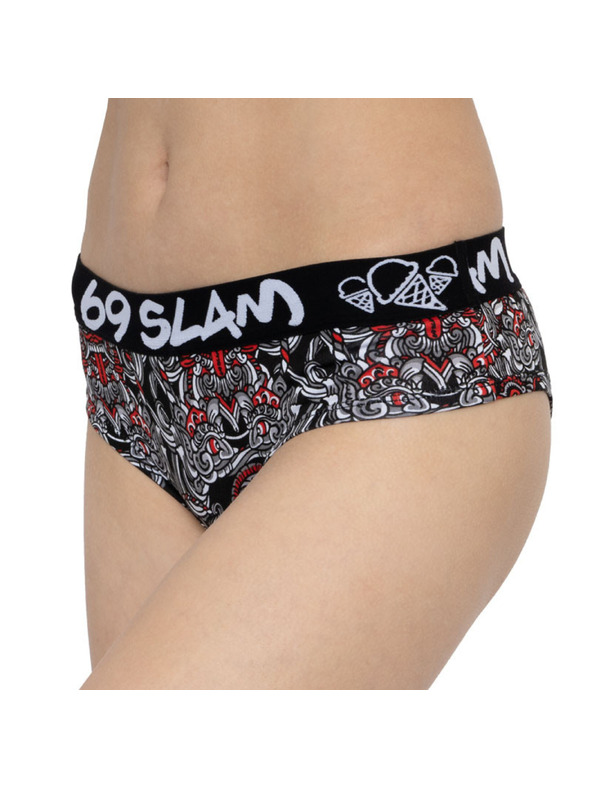 69slam Dámské kalhotky 69SLAM boxer bamboo totem mask