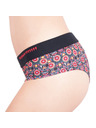 69slam Dámské kalhotky 69SLAM boxer flower skull