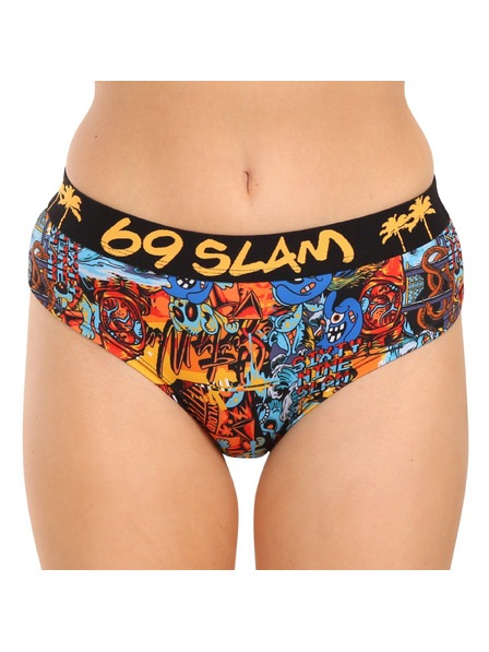 69slam Dámské kalhotky 69SLAM grafitty luna