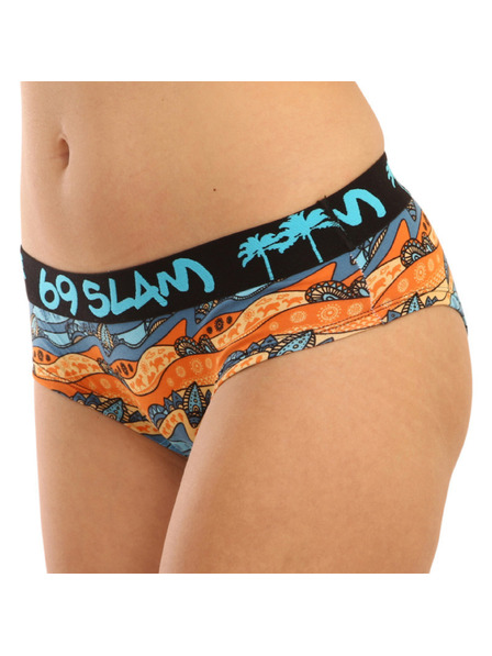 69slam Dámské kalhotky 69SLAM bamboo ocean lines