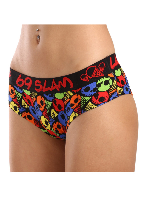 69slam Dámské kalhotky 69SLAM bamboo SKULL CONE