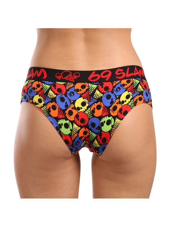 69slam Dámské kalhotky 69SLAM bamboo SKULL CONE