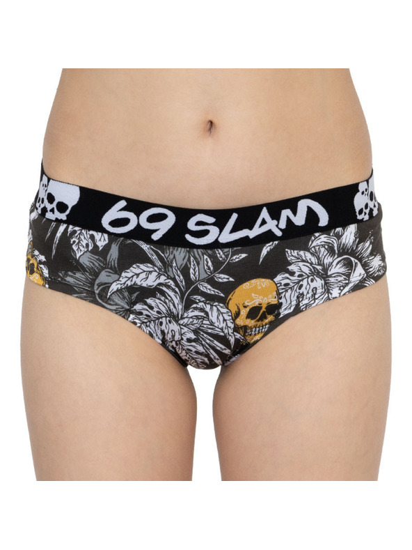 69slam Dámské kalhotky 69SLAM boxer bamboo wild garden