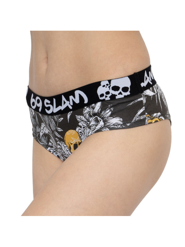 69slam Dámské kalhotky 69SLAM boxer bamboo wild garden