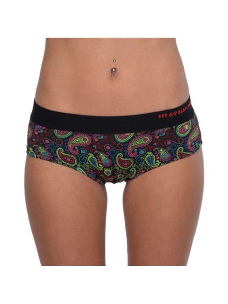 69slam Dámské kalhotky 69SLAM Boxer Cashmere Black