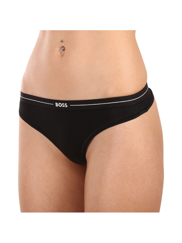 BOSS Sada tří - dámská tanga BOSS vícebarevné