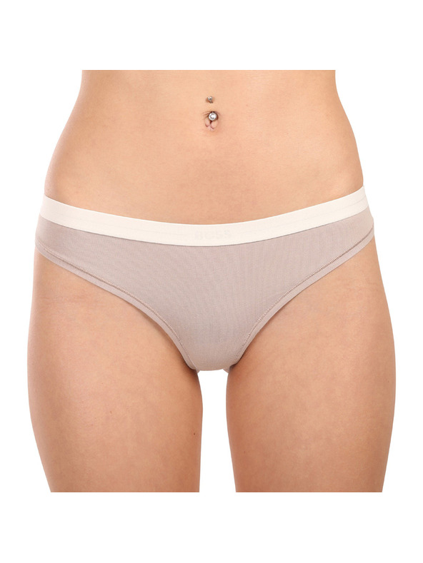 BOSS Sada tří - dámská tanga BOSS vícebarevné