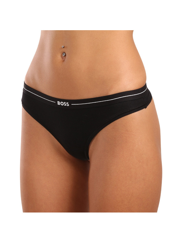 BOSS Sada tří - dámská tanga BOSS vícebarevné