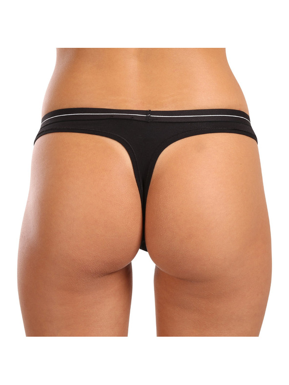 BOSS Sada tří - dámská tanga BOSS černá