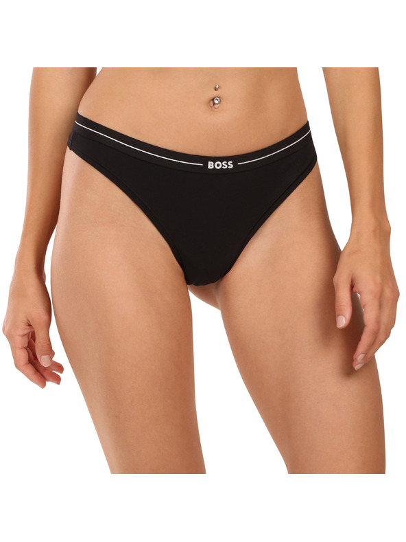 BOSS Sada tří - dámská tanga BOSS vícebarevné