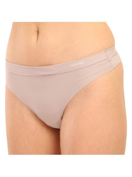 Calvin Klein Dámská tanga Calvin Klein béžové