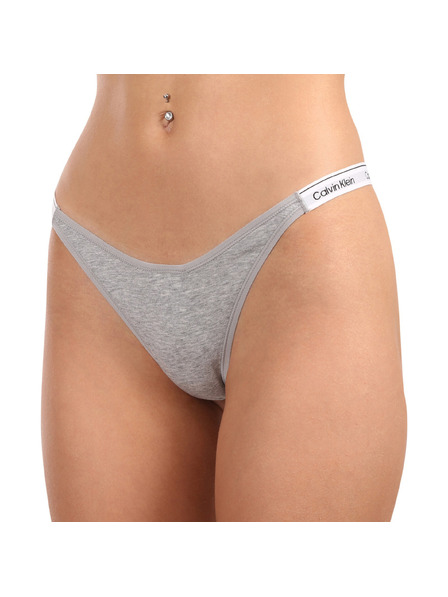 Calvin Klein Dámská tanga Calvin Klein šedá