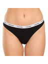 Calvin Klein Sada tří - dámská tanga Calvin Klein černé