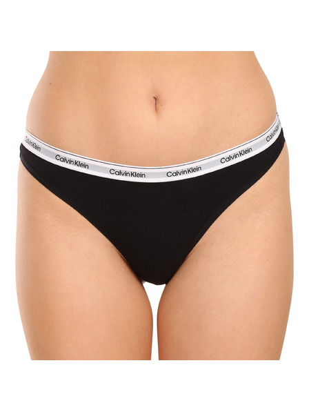 Calvin Klein Sada tří - dámská tanga Calvin Klein černé