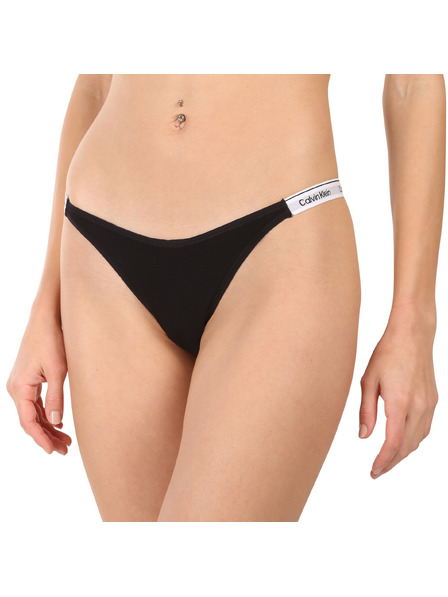 Calvin Klein Dámská tanga Calvin Klein černá