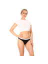 Calvin Klein Sada tří - dámská tanga Calvin Klein černá