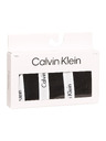 Calvin Klein Sada tří - dámská tanga Calvin Klein černá
