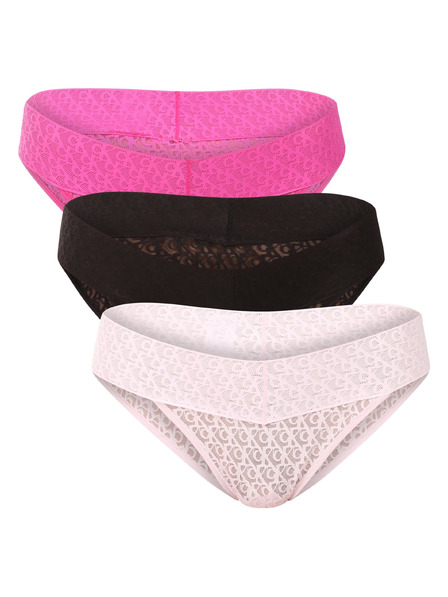 Calvin Klein Sada tří - dámské kalhotky Calvin Klein vícebarevné