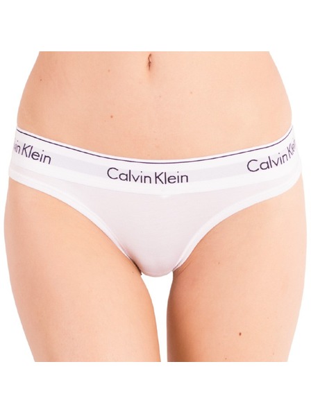 Calvin Klein Dámská tanga Calvin Klein bílá