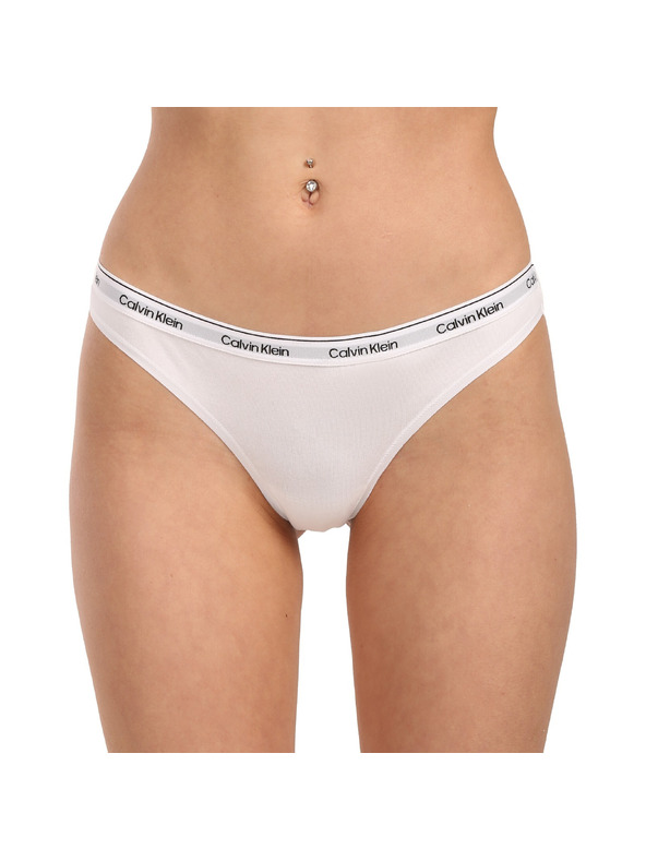 Calvin Klein Sada tří - dámská tanga Calvin Klein vícebarevná