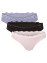 Calvin Klein Sada tří - dámská tanga Calvin Klein vícebarevná