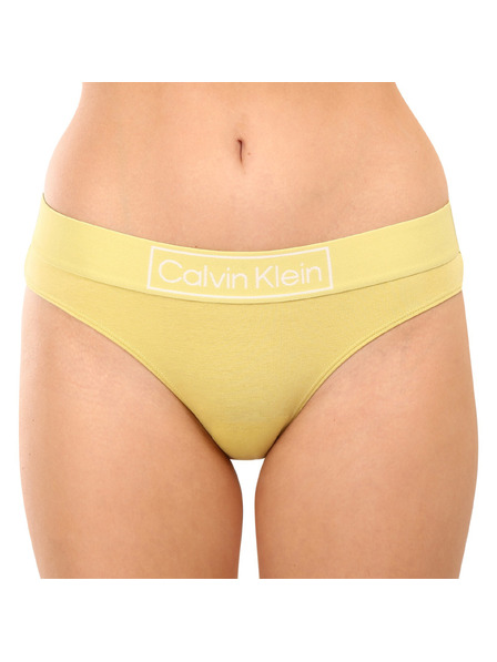 Calvin Klein Dámské kalhotky Calvin Klein žluté