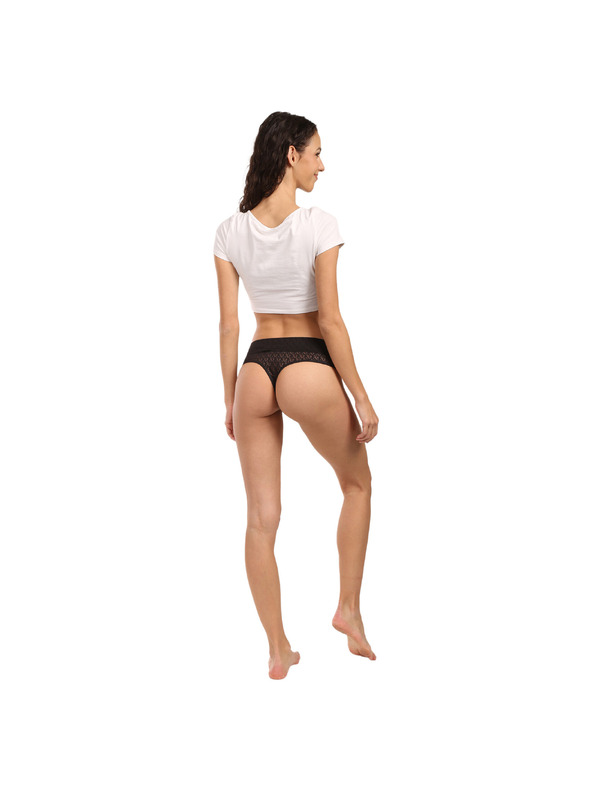 Calvin Klein Dámské kalhotky brazilky Calvin Klein černé