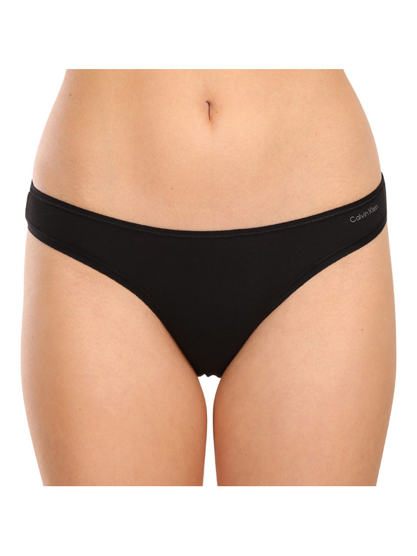 Calvin Klein Sada tří - dámské kalhotky Calvin Klein černé