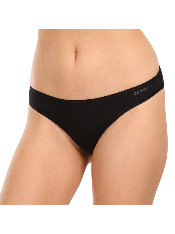 Calvin Klein Sada tří - dámské kalhotky Calvin Klein černé