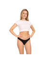 Calvin Klein Sada tří - dámské kalhotky Calvin Klein černé