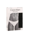 Calvin Klein Sada tří - dámské kalhotky Calvin Klein černé