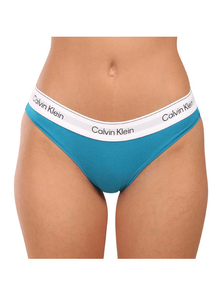 Calvin Klein Dámské kalhotky brazilky Calvin Klein modré