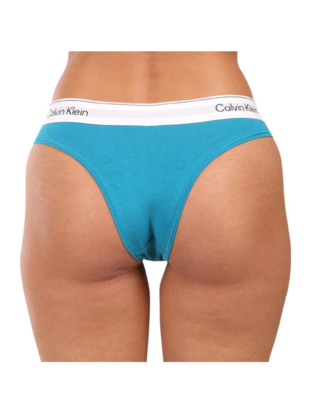 Calvin Klein Dámské kalhotky brazilky Calvin Klein modré