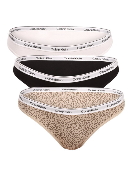 Calvin Klein Sada tří - dámské kalhotky Calvin Klein vícebarevné
