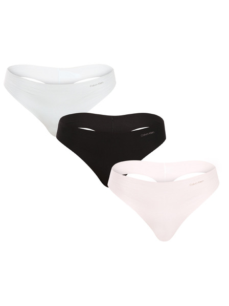Calvin Klein Sada tří - dámská tanga Calvin Klein vícebarevná