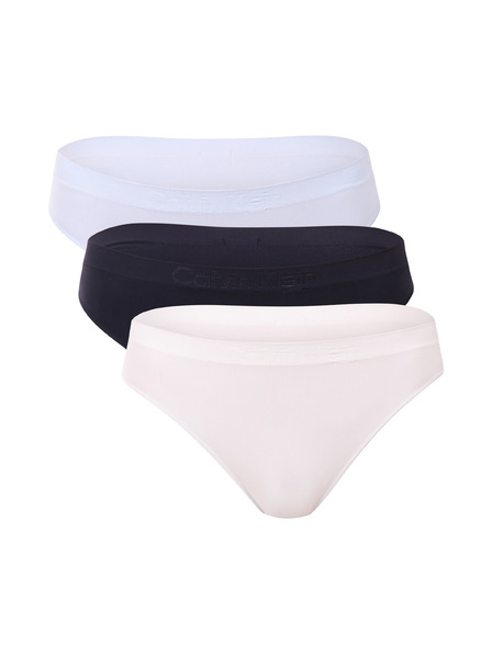 Calvin Klein Sada tří - dámská tanga Calvin Klein vícebarevné