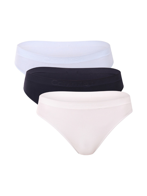 Calvin Klein Sada tří - dámská tanga Calvin Klein vícebarevné