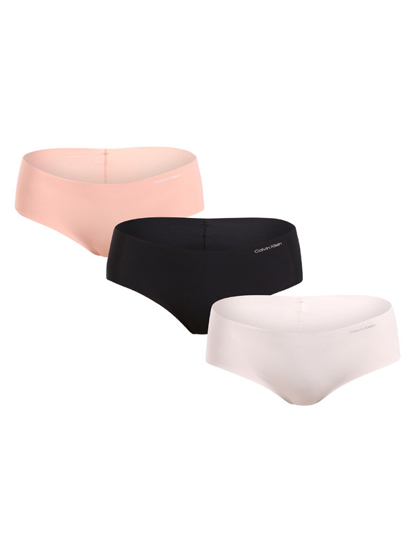 Calvin Klein Sada tří - dámské kalhotky Calvin Klein bezešvé vícebarevné