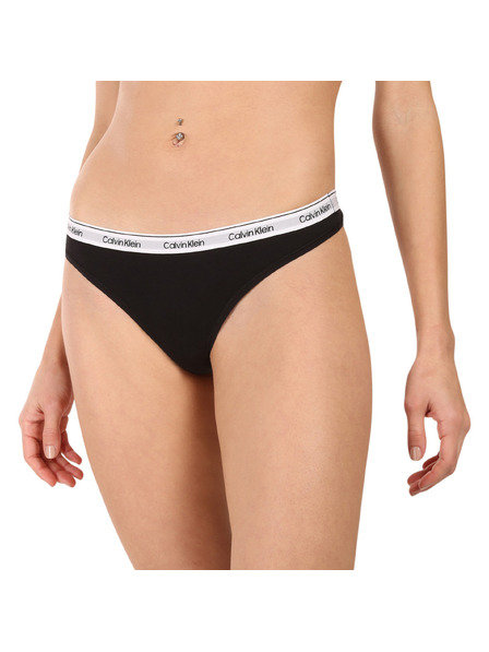 Calvin Klein Sada pěti - dámská tanga Calvin Klein černá