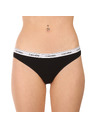 Calvin Klein Sada pěti - dámská tanga Calvin Klein černá